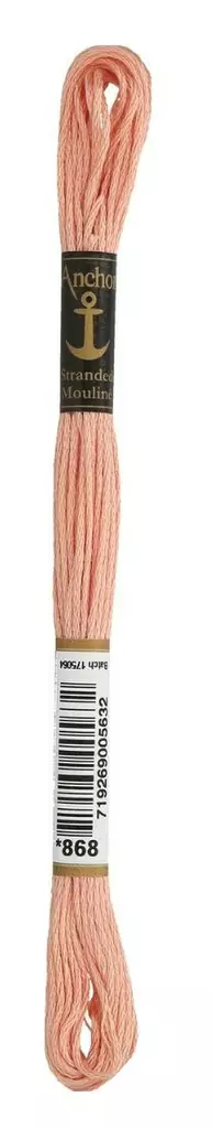 MULIINILANKA - 868 TOKKA - Muliinilanka kirjontalangat - 0719269005632 - 1