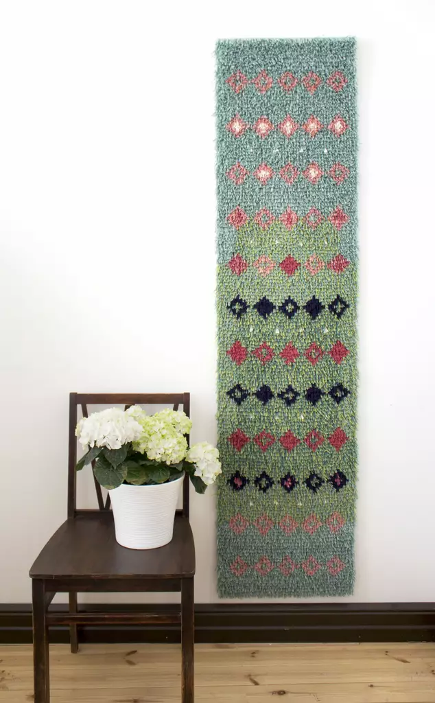 Metsänhämy - ryijy - 45 x 170 cm - Ryijypaketit - 333300052 - 1