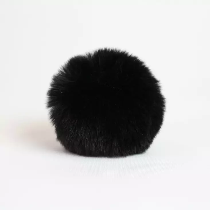 Pompons Tupsu 8 cm - musta - Muut neulontatarvikkeet - 416204802 - 1