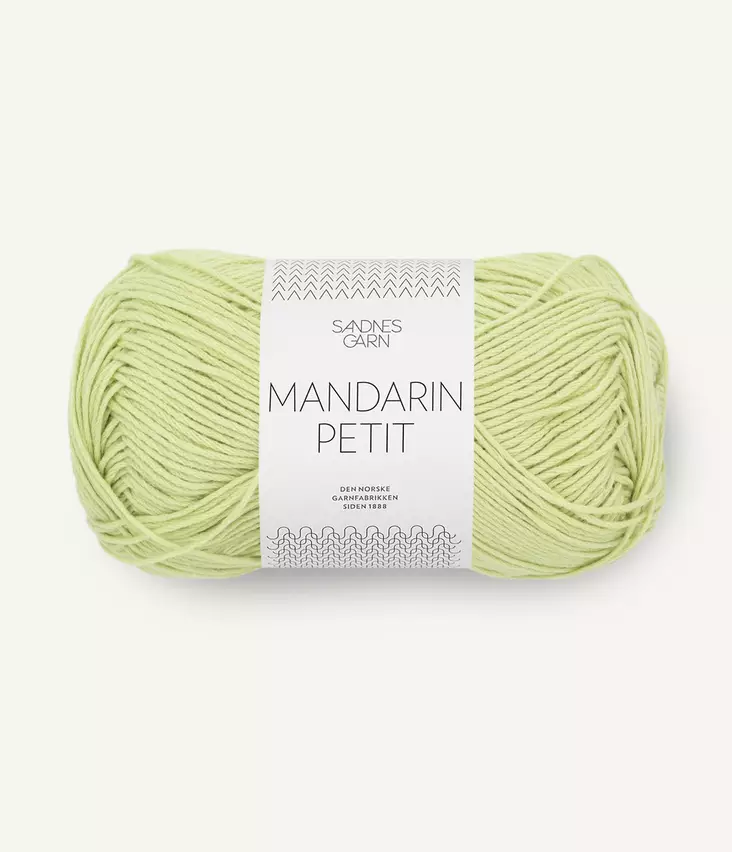 Mandarin Petit - 9523 Lime Punch - Mandarin Petit puuvillalangat - 7039560121392 - 1