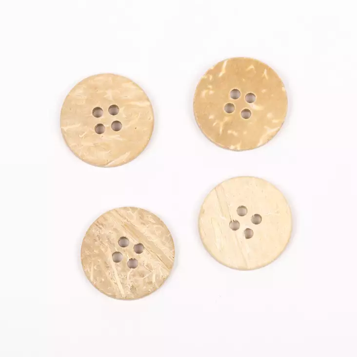 NAPPI COCONUT 20MM vaalea 803 DROPS - Napit ja nepparit - 7071723020982 - 1