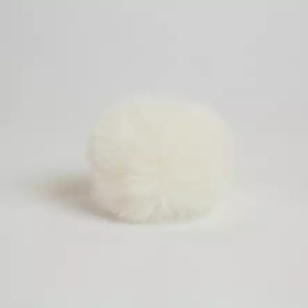 Pompons Tupsu 6 cm - luonnonvalkoinen - Muut neulontatarvikkeet - 416204603 - 1