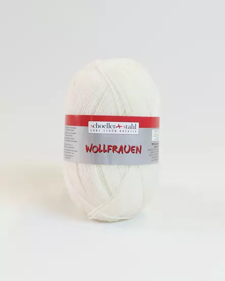 Wollfrauen - 1 valkoinen - Villalangat - 4014816011163 - 1