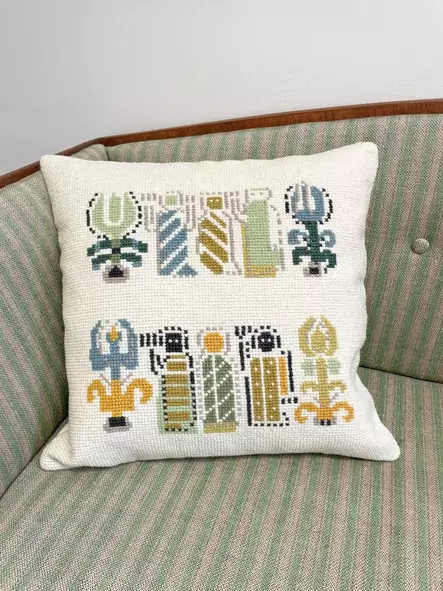 Ristipisto Saaren neidot-tyyny - Ristipistopaketit - 11213 - 1