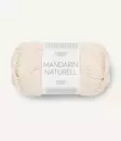 Mandarin Naturell - 1012 luonnonvalkoinen - Mandarin Naturell puuvillalangat - 7039560320023 - 1