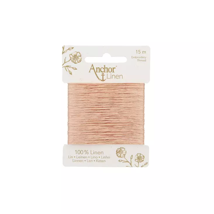 Anchor Linen 15 m - 00012 puuteri - Anchor Linen kirjontalangat - 4053859431033 - 1