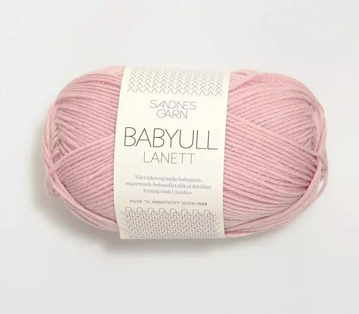 Babyull Lanett - 4312 vaaleanpunainen - Babyull Lanett villalangat - 7039560060523 - 1