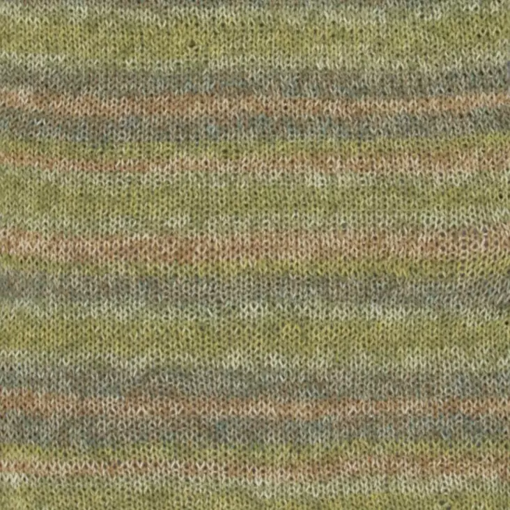 FABEL LONG PRINT - 650 vihreäkirjava - Drops Fabel villasek-langat - 7071723006283 - 1