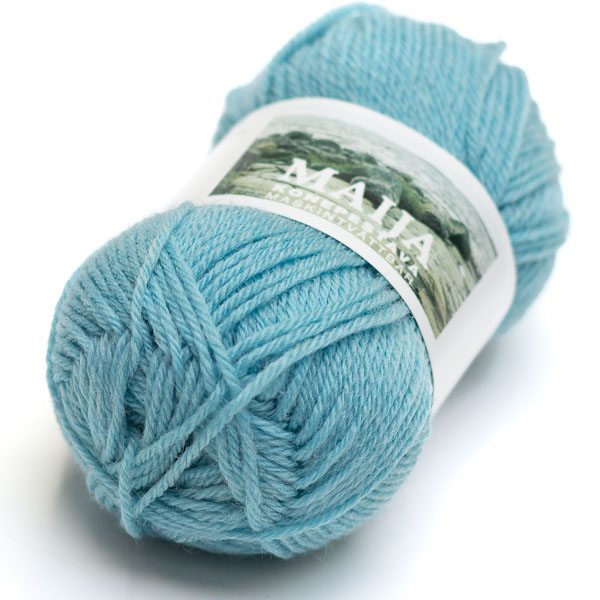 MAIJA - 290 Vaaleanturkoosi - Maija villasek-langat - 7023790312903 - 1