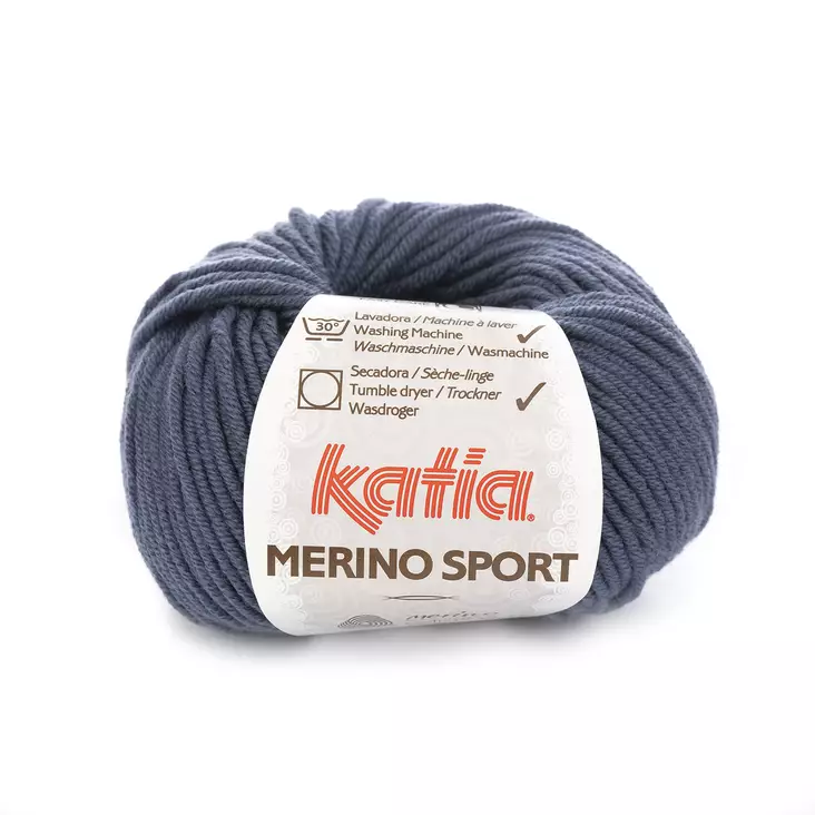 MERINO SPORT - 12 siniharmaa v - Merino Sport villalangat - 8435074651803 - 1