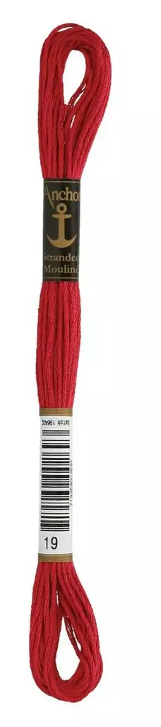 MULIINILANKA - 19 TOKKA - Muliinilanka kirjontalangat - 0719269002693 - 1