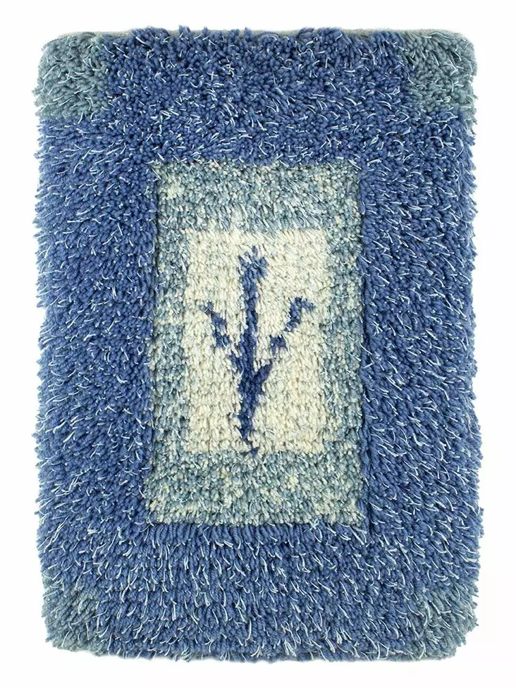 Muisto Kesästä 2 Sininen - ryijy - 35 x 52 cm - Ryijypaketit - 333300062 - 1