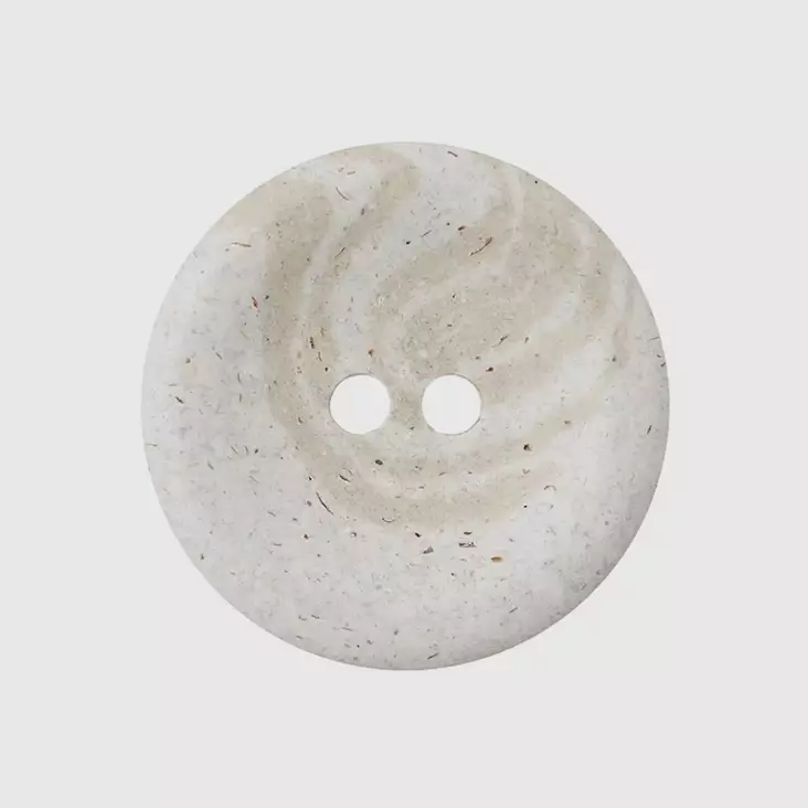 NAPPI KIERRÄTETTY HAMPPU 20MM - 74 vaaleanharmaakirjava - Napit ja nepparit - 4006440118233 - 1