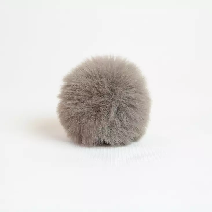 Pompons Tupsu 6 cm - nutria - Muut neulontatarvikkeet - 416204623 - 1