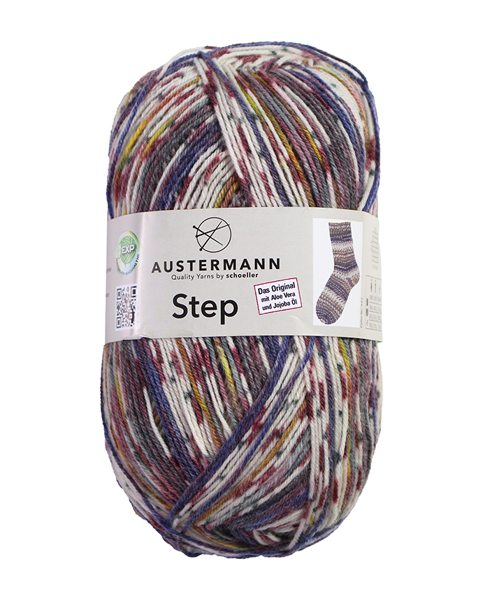 STEP - 343 K tummanpunavioletti - Step villasek-langat - 4014816284383 - 1