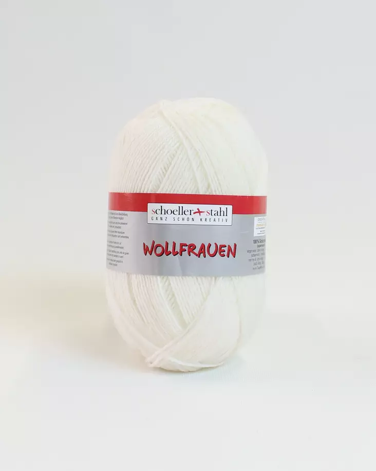 Wollfrauen - 1 valkoinen - Villalangat - 4014816011163 - 1