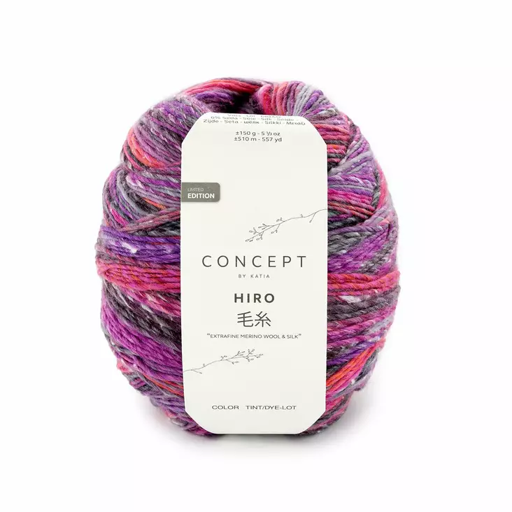 Concept by Katia - Hiro 150 g - Hiro villa-silkki langat - 24303 - 3