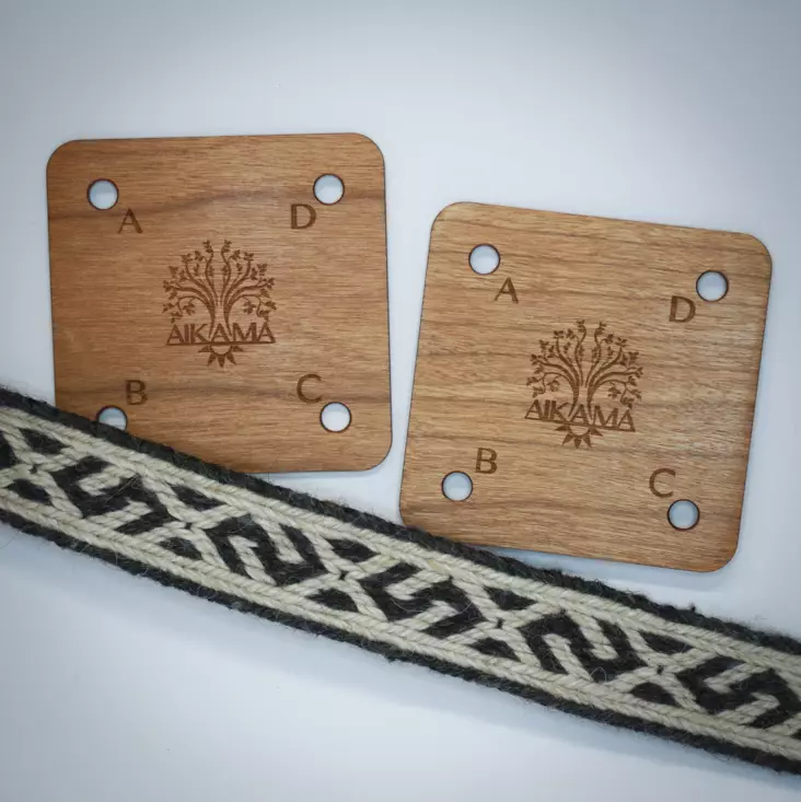 Nauhalauta leppä 1,5 mm 10 kpl, Aikama - Kudontatarvikkeet - 10303 - 1