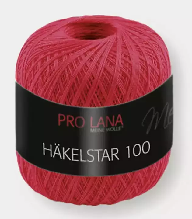 Pro Lana Häkelstar 100 - 30 punainen - Pro Lana Häkelstar 100 virkkauslangat - 4260114481973 - 1