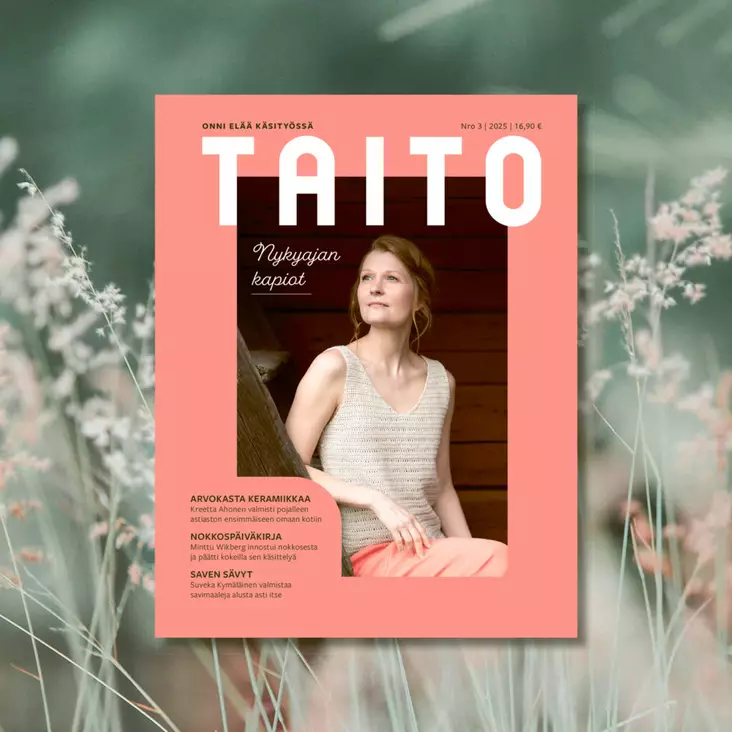 Taito-lehti 3/25 + toinen lehti - Neulelehdet - 25003 - 1