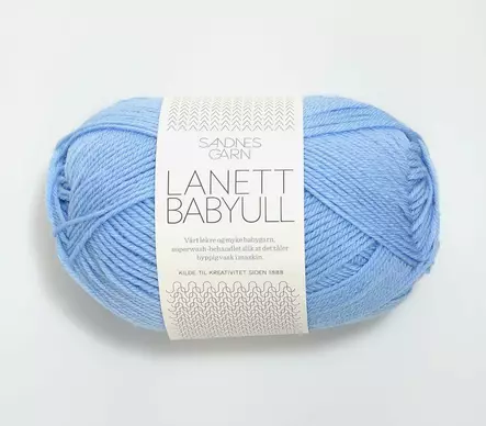 Babyull Lanett - 5904 vaaleansininen - Babyull Lanett villalangat - 7039560060264 - 1
