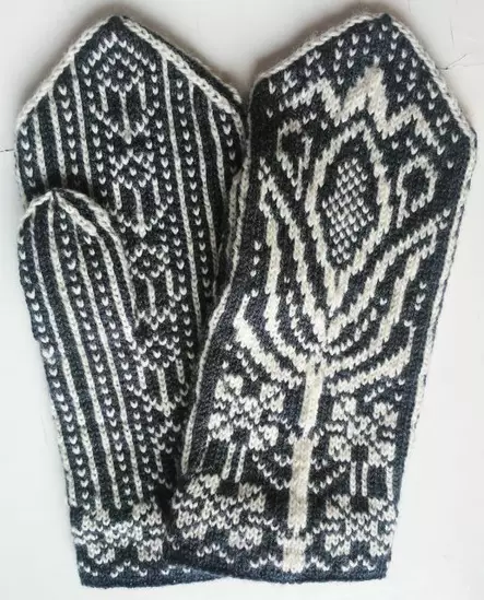 FREDRIKA-LAPASET TARVIKEPAKETTI, Harmaa-valkoinen - Neulonta tarvikepaketit - 810094 - 1