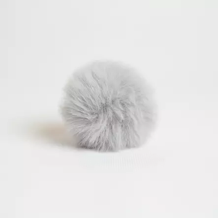 Pompons Tupsu 6 cm - vaaleanharmaa - Muut neulontatarvikkeet - 416204634 - 1