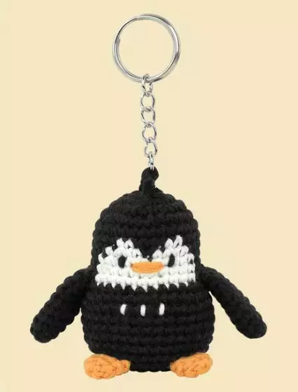 Amigurumi Pingviini tarvikepaketti - Virkkauspaketit - 3357995069114 - 2
