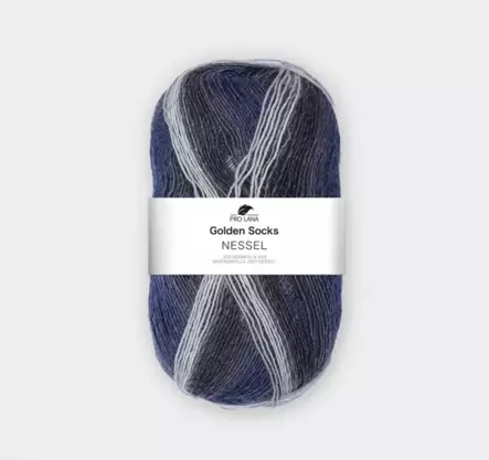 Golden socks Nessel - 82 siniharmaakirja - Sukkalangat - 4262365832894 - 1
