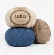 DROPS Andes - 4276 sumuinen roosa - Drops Andes alpakkalangat - 7071723010624 - 2