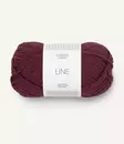 LINE - 4372 Dyp Burgunder - Line puuvillasek-langat - 7039560670784 - 1
