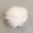 Pompons Tupsu 12 cm - luonnonvalkoinen - Muut neulontatarvikkeet - 4162001204 - 1