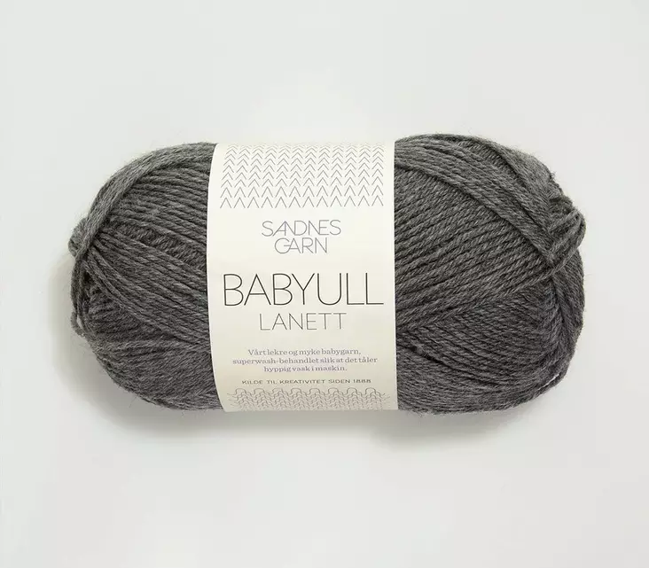 Babyull Lanett - 1053 harmaa - Babyull Lanett villalangat - 7039560060424 - 1