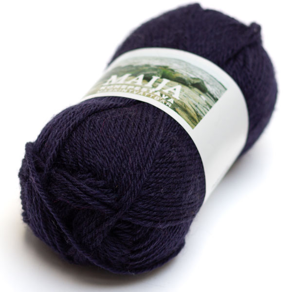 MAIJA - 206 Sinimusta - Maija villasek-langat - 7023790312064 - 1