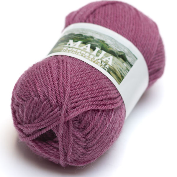 MAIJA - 222 Murrettu lila - Maija villasek-langat - 7023790312224 - 1