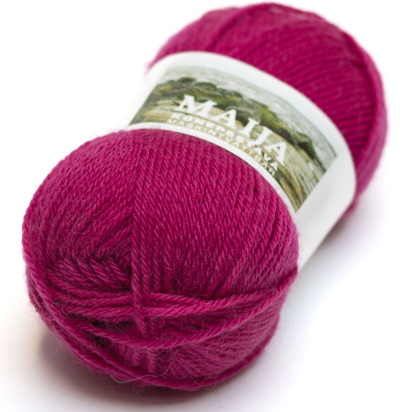 MAIJA - 248 Fuksia - Maija villasek-langat - 7023790312484 - 1