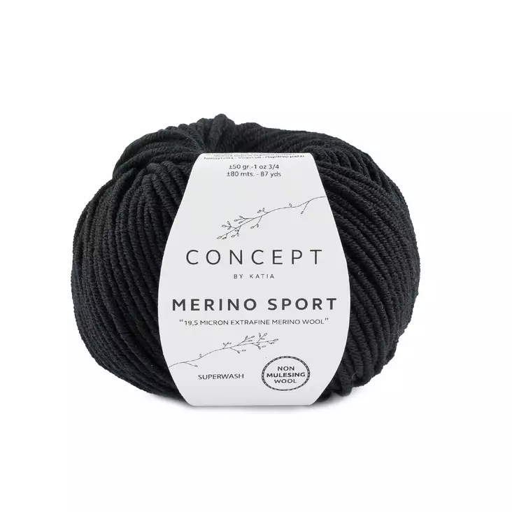 MERINO SPORT - 2 musta - Merino Sport villalangat - 8435690811094 - 1