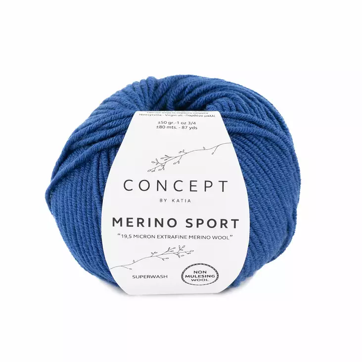 MERINO SPORT - 51 sininen - Merino Sport villalangat - 8435690811124 - 1