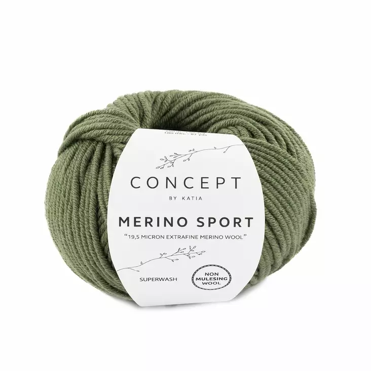 MERINO SPORT - 53 vihreä - Merino Sport villalangat - 8435690810844 - 1