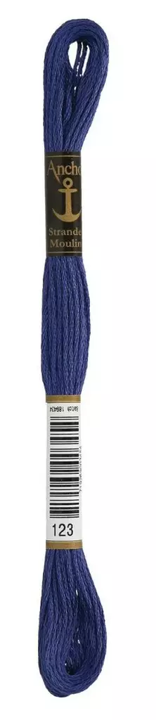 MULIINILANKA - 123 TOKKA - Muliinilanka kirjontalangat - 0719269003454 - 1