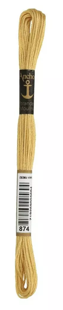 MULIINILANKA - 874 TOKKA - Muliinilanka kirjontalangat - 0719269005694 - 1