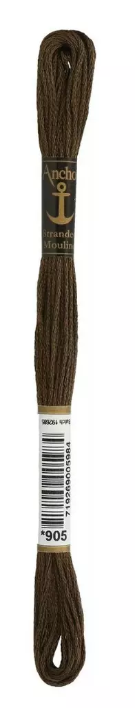 MULIINILANKA - 905 TOKKA - Muliinilanka kirjontalangat - 0719269005984 - 1