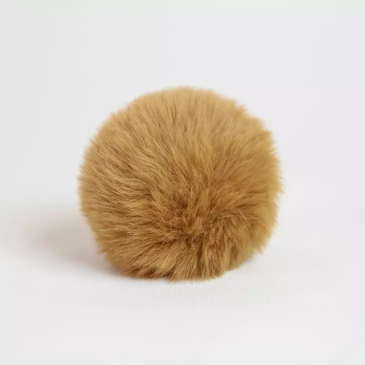 Pompons Tupsu 8 cm - toffee - Muut neulontatarvikkeet - 416204824 - 1