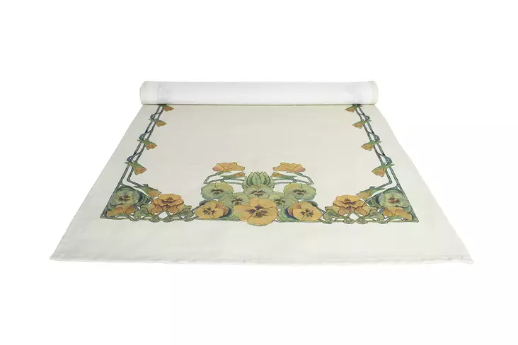 WIOLA kaitaliina 54x154 cm valkoinen - Kaitaliinat - 140904 - 1