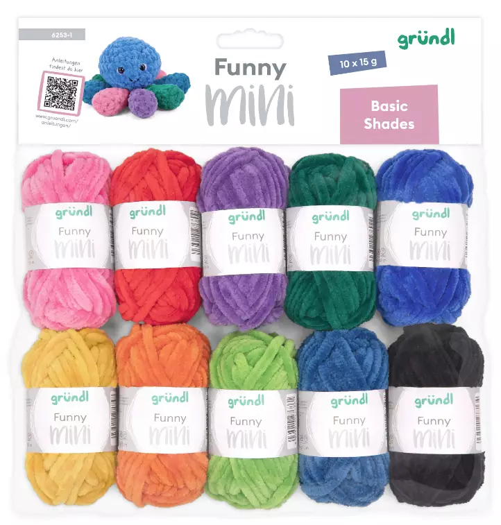 Funny mini- Basic Shades - Bambi samettilangat - 4036014287454 - 1