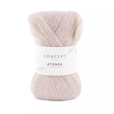 Atenea - 85 vaaleanpunainen - Katia Atenea villasekoitelangat - 8435407998605 - 1