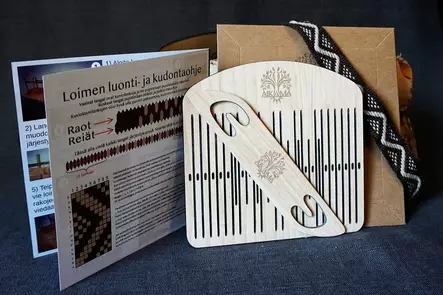 Kuvioloimipirta ja käyttöohje, Aikama - Kudontatarvikkeet - 10305 - 1