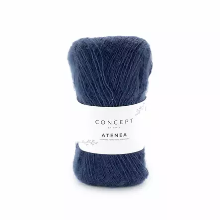 Atenea - 99 tummansininen - Katia Atenea villasekoitelangat - 8435690833805 - 1