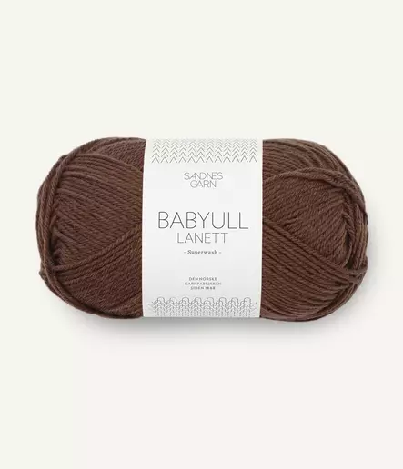 Babyull Lanett - 3082 tummanruskea - Babyull Lanett villalangat - 7039560060455 - 1