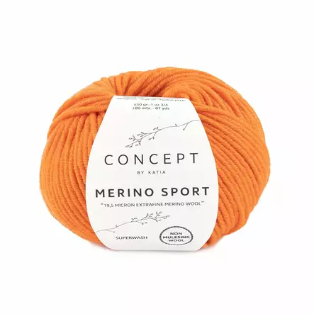 MERINO SPORT - 67 oranssi poistuva - Merino Sport villalangat - 8435690811025 - 1